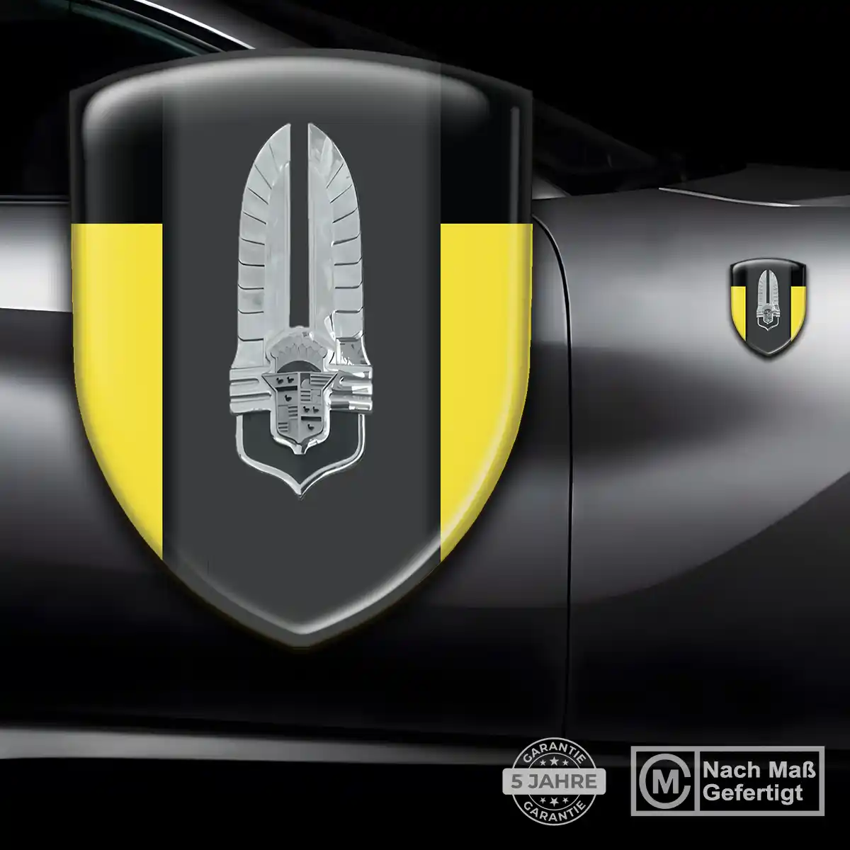 Cadillac Aufkleber Embleme Silikon Auto Exterieurdesign