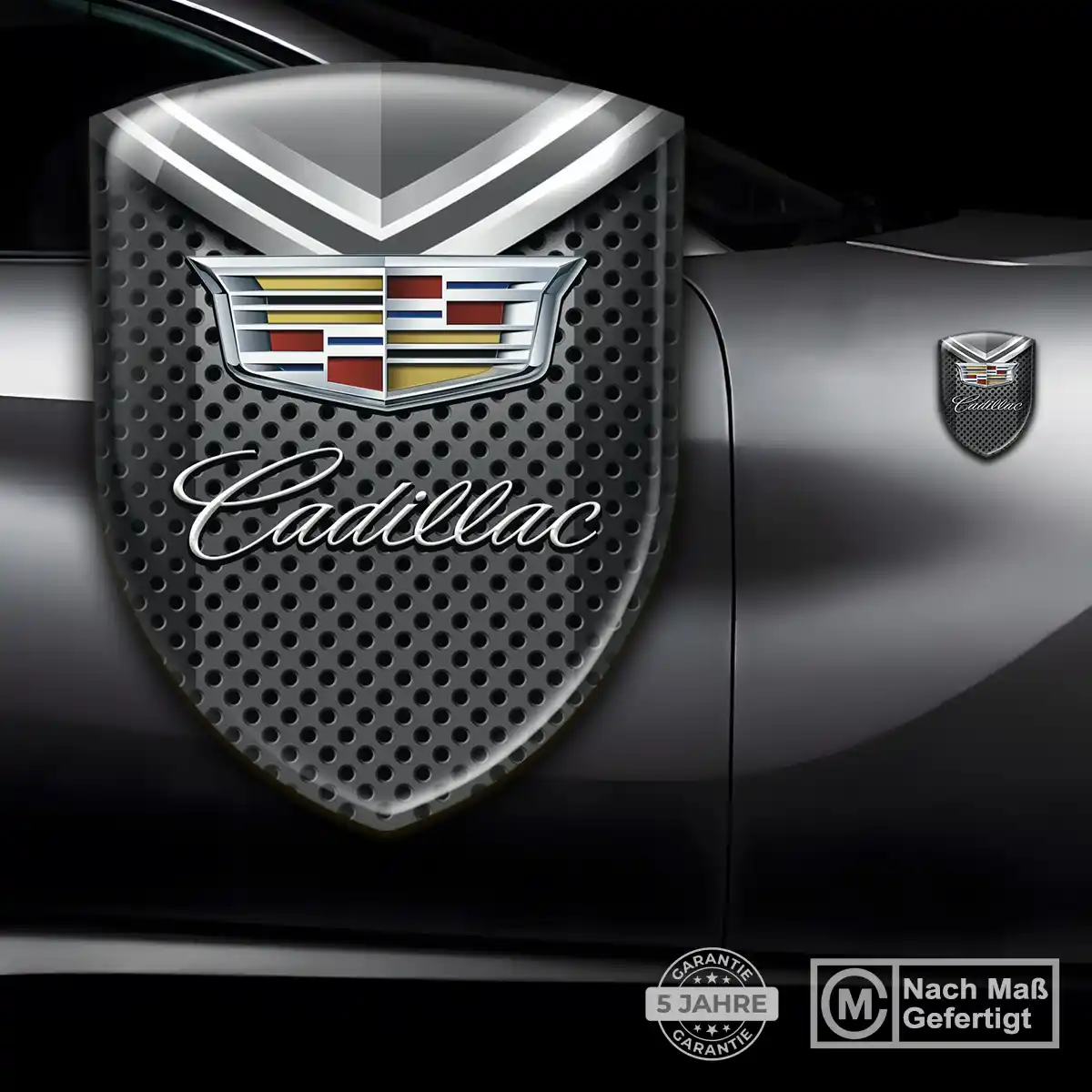 Cadillac Aufkleber Embleme Silikon Auto Höchste Qualität