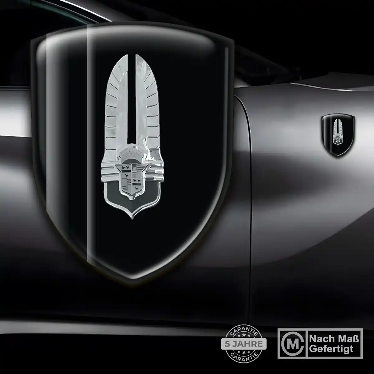 Cadillac Aufkleber Embleme Silikon Auto Luxus-Edition
