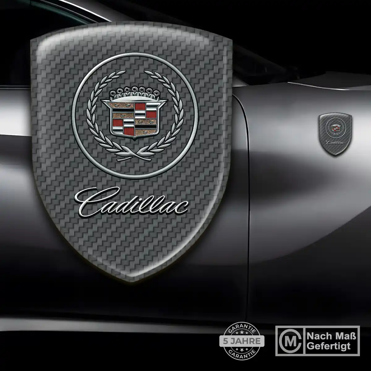 Cadillac Aufkleber Embleme Silikon Auto Modernes Design