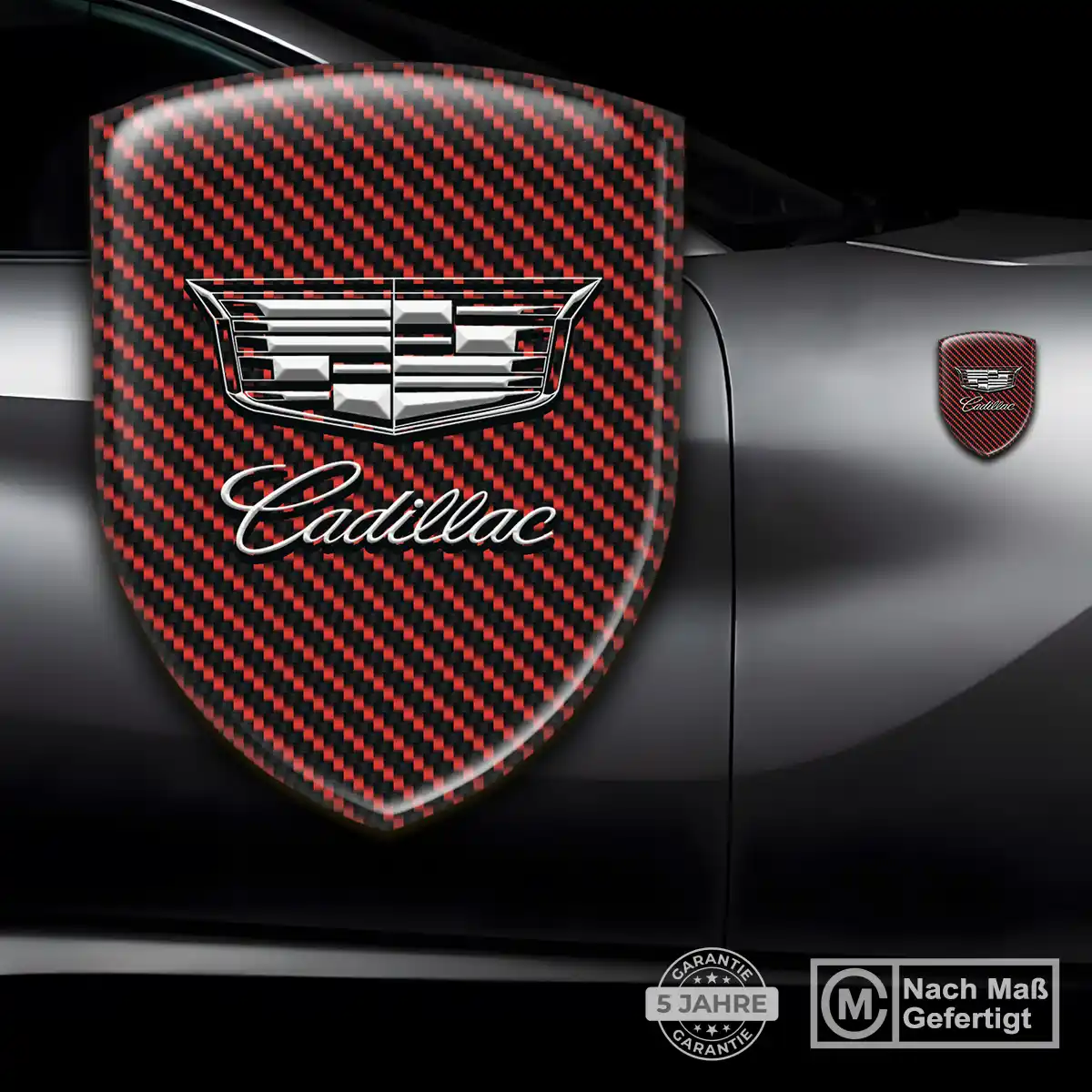 Cadillac Aufkleber Embleme Silikon Exterieurdesign