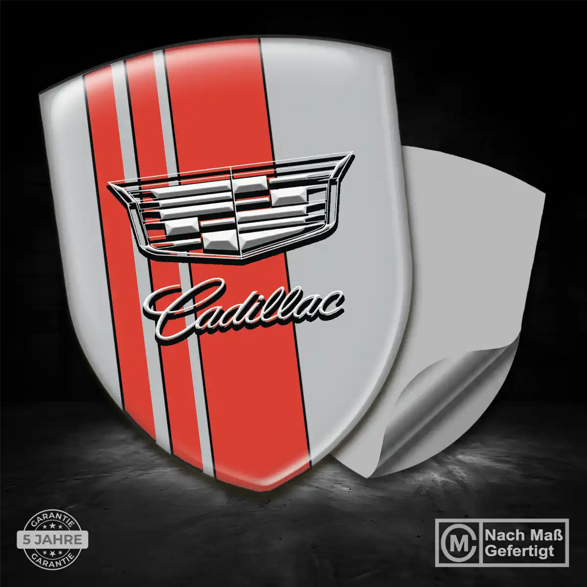Cadillac Aufkleber Embleme Silikon Hohe Qualität