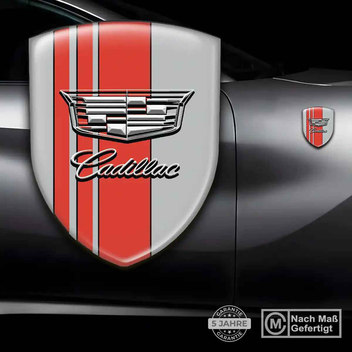 Cadillac Aufkleber Embleme Silikon Hohe Qualität