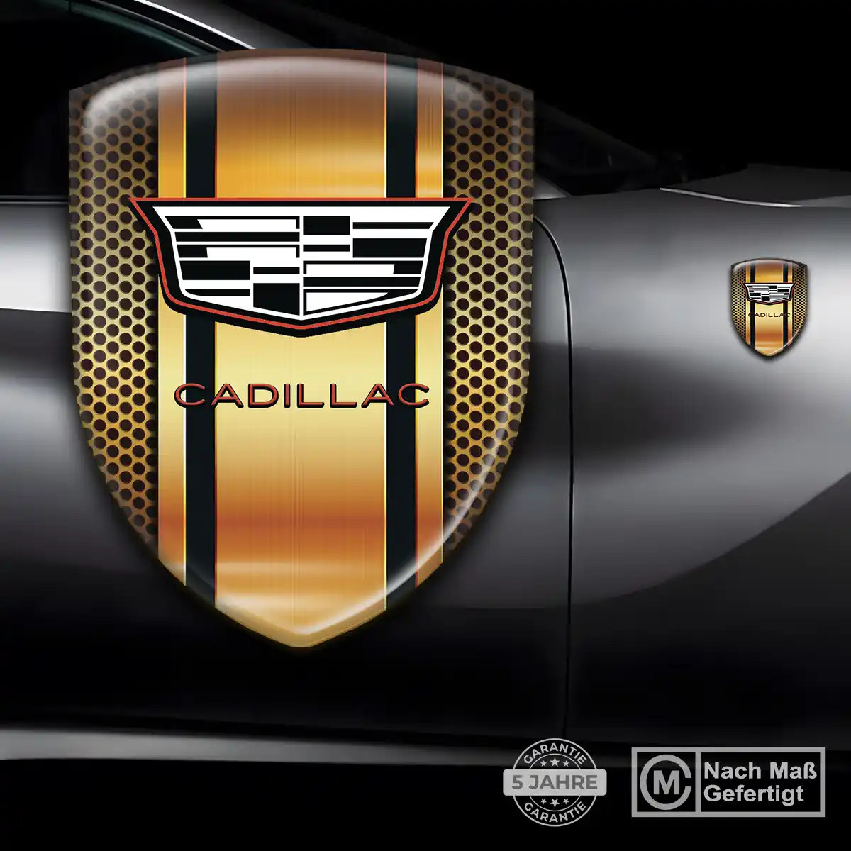 Cadillac Aufkleber Embleme Silikon Modernes Design