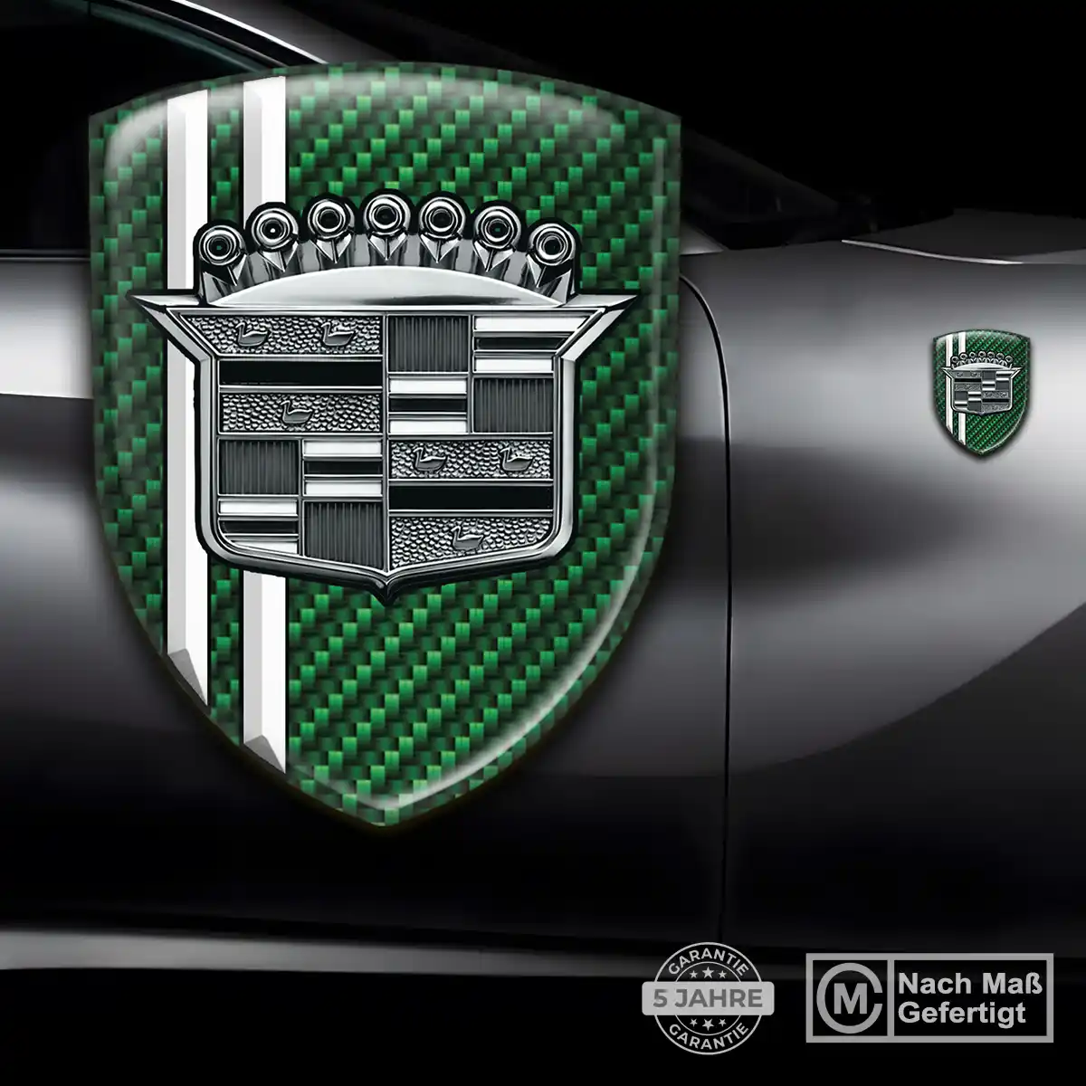 Cadillac Aufkleber Embleme Silikon Spitzenqualität