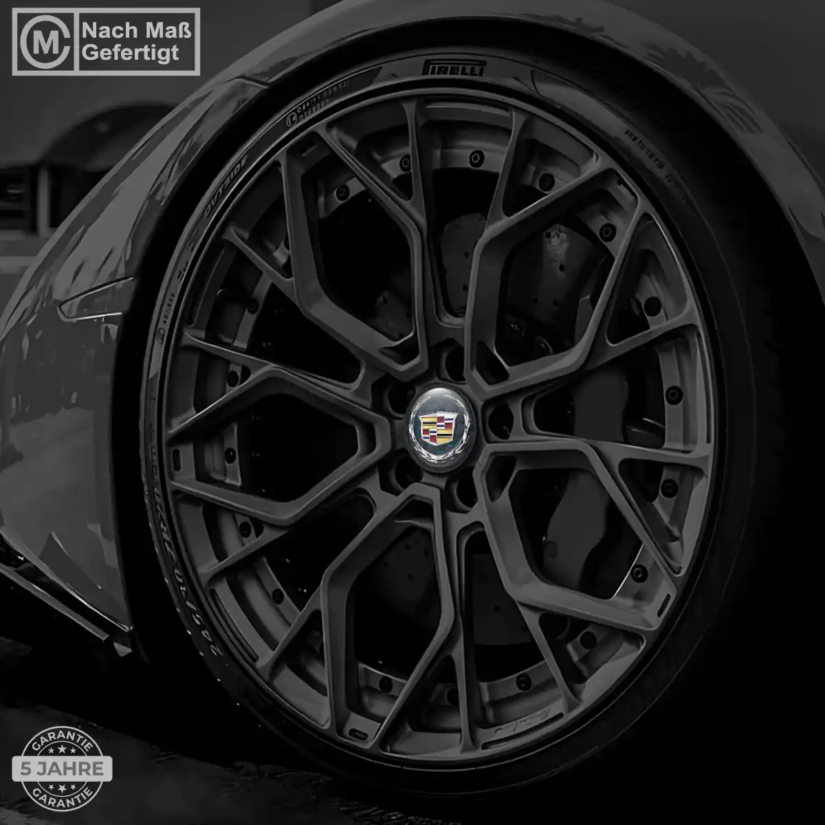 Cadillac Aufkleber Epoxidharz Premiumqualität
