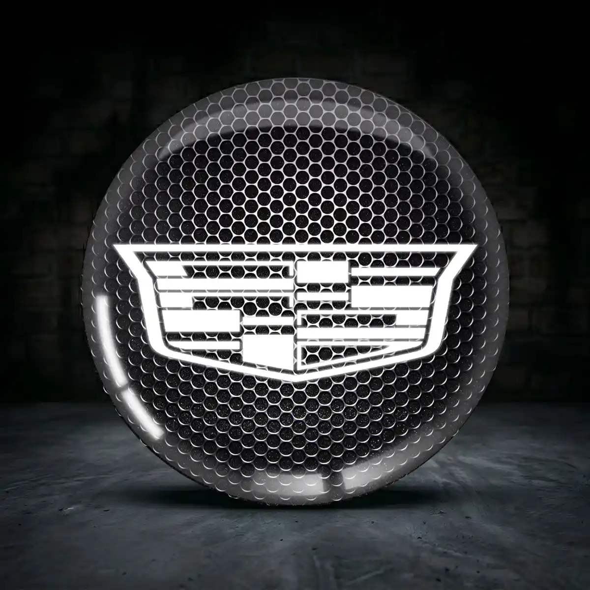 Cadillac Aufkleber Felgenemblem Silikon Stilvolles Design