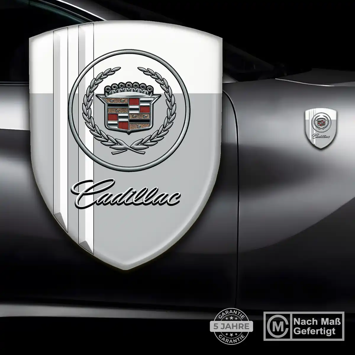 Cadillac Aufkleber Modernes Design