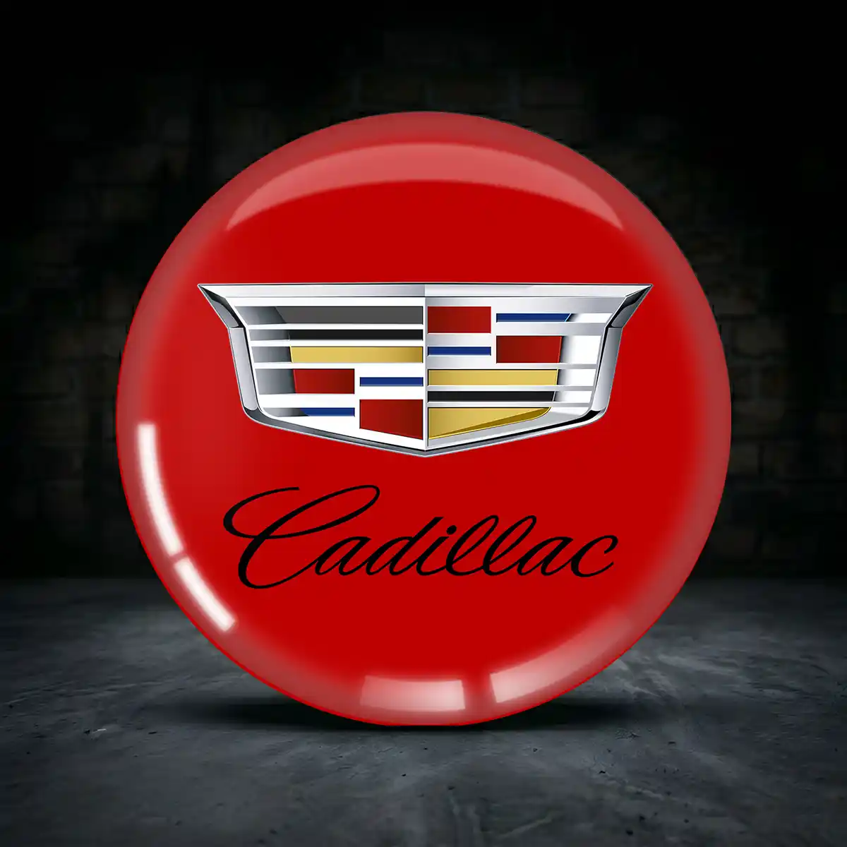 Cadillac Aufkleber Nabendeckel Luxus-Edition