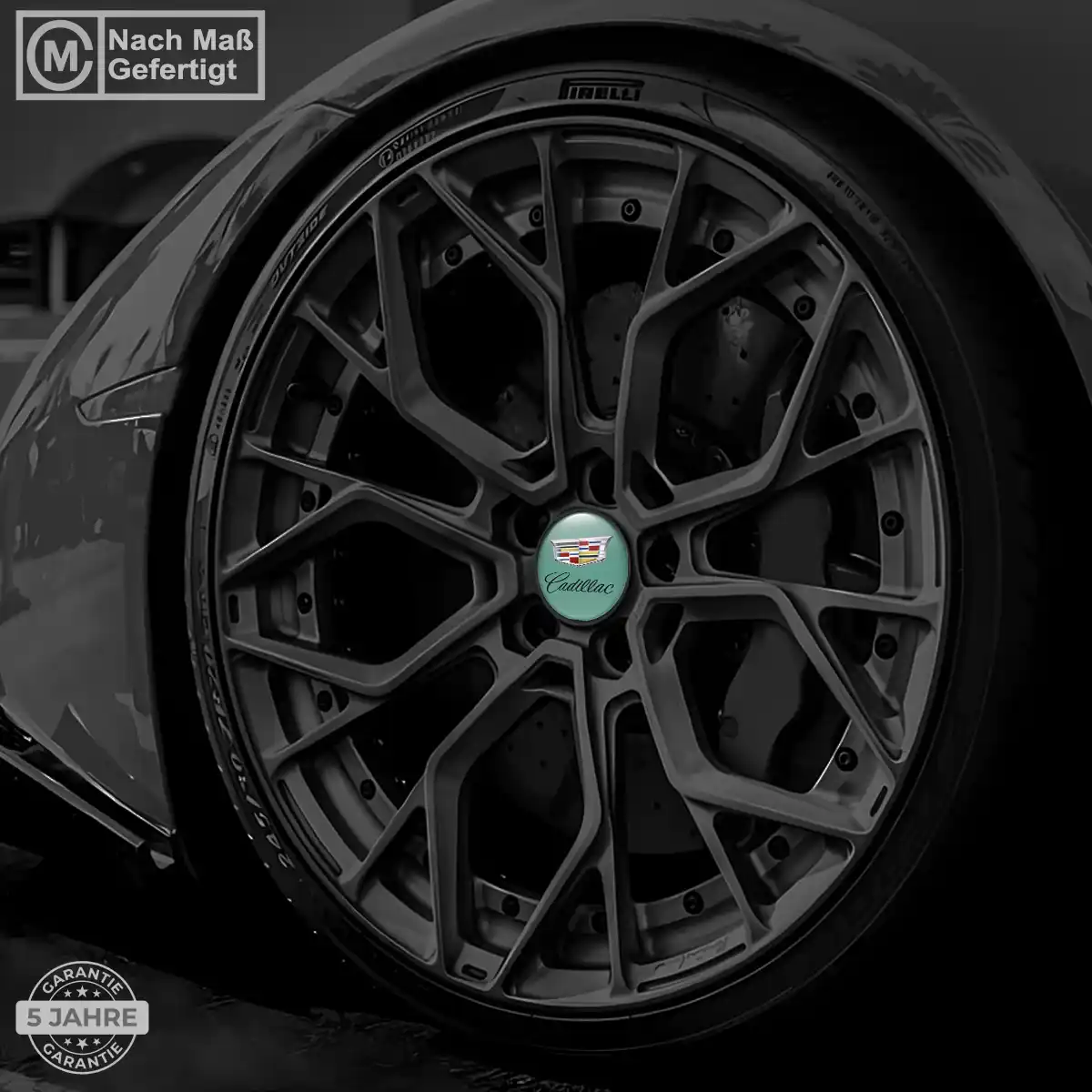 Cadillac Aufkleber Nabenkappen Hohe Qualität