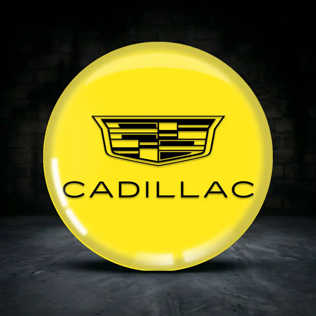 Cadillac Aufkleber Radmitte Hohe Qualität