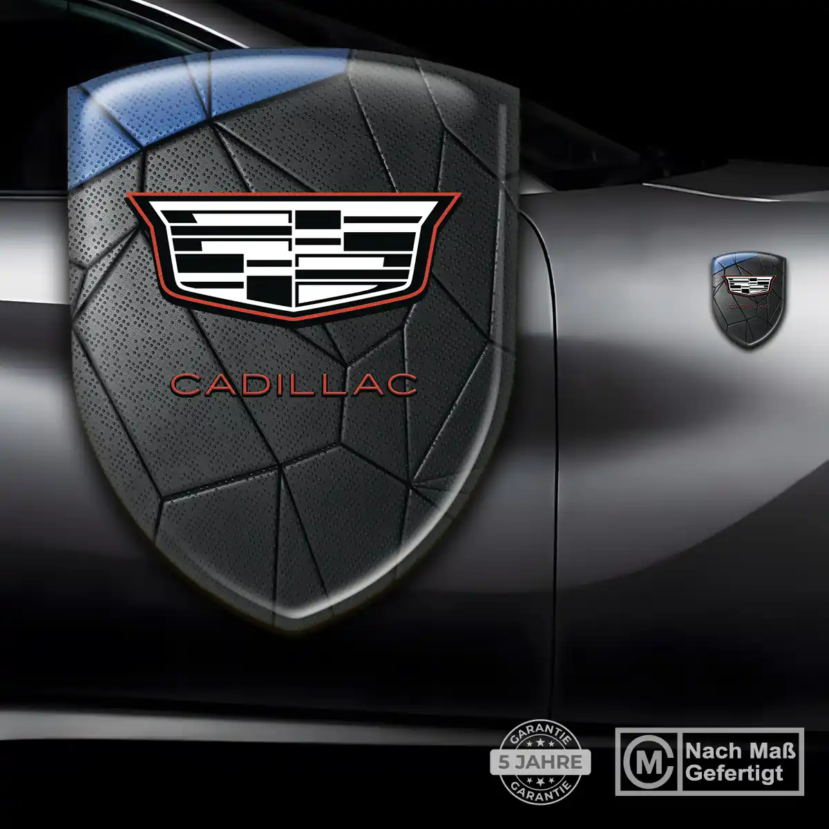 Cadillac Aufkleber Silikon Embleme Auto Höchste Qualität