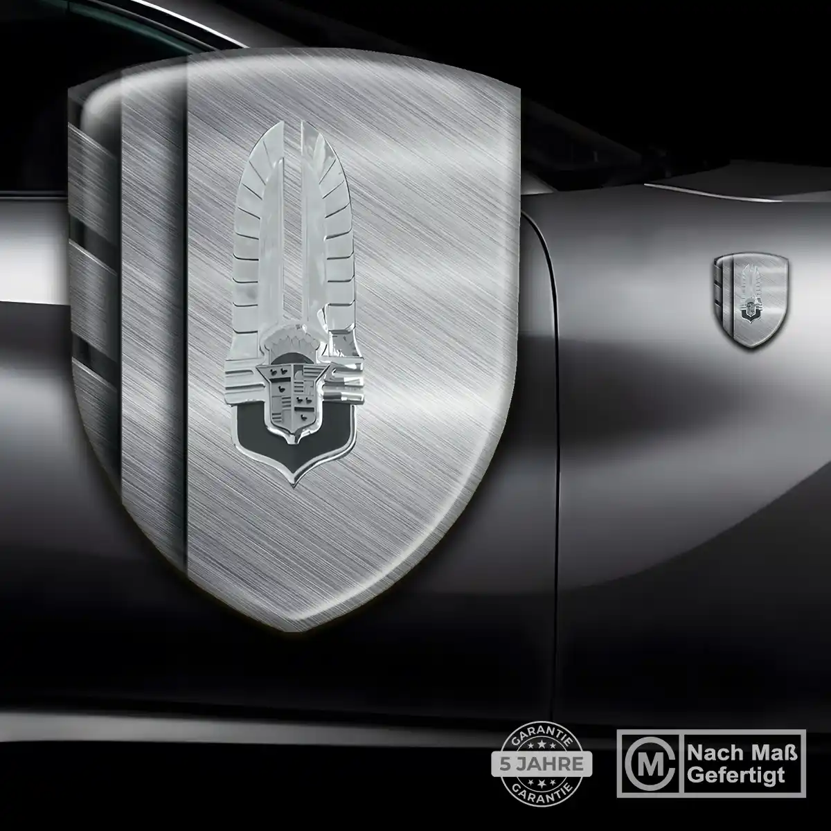 Cadillac Aufkleber Silikon Embleme Auto Limitierte Auflage