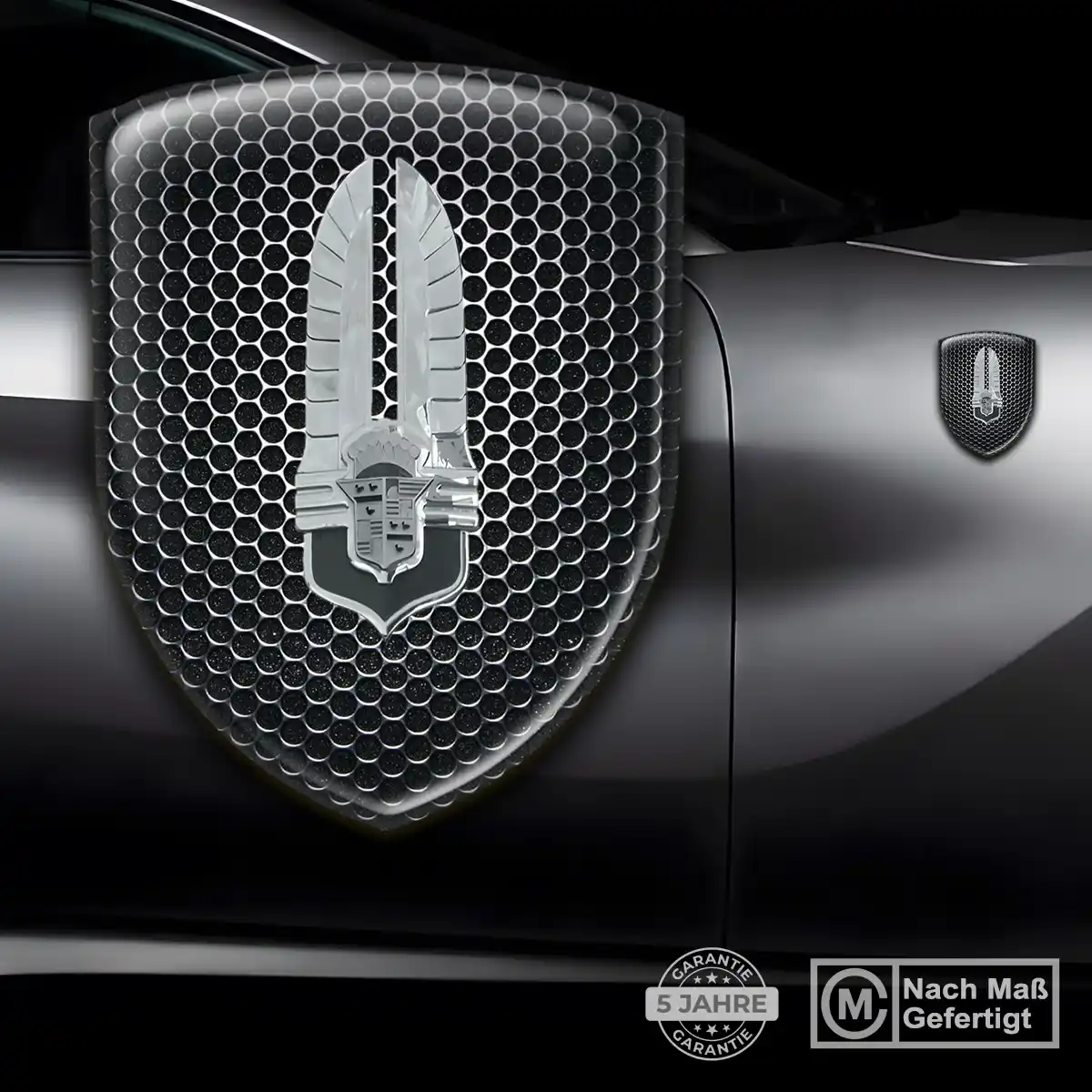 Cadillac Aufkleber Silikon Embleme Auto Stilvolles Design