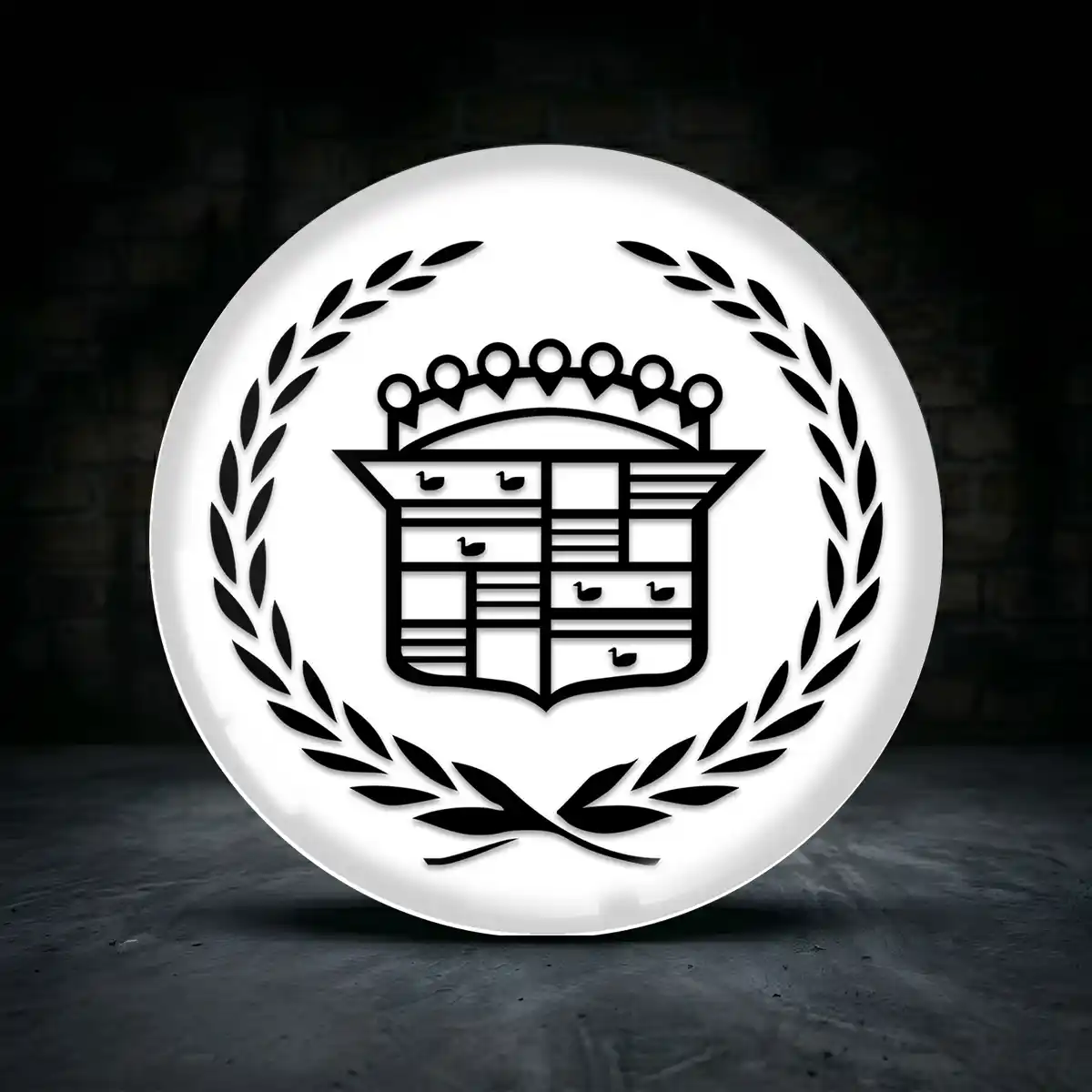 Cadillac Aufkleber Silikon Embleme Hohe Qualität