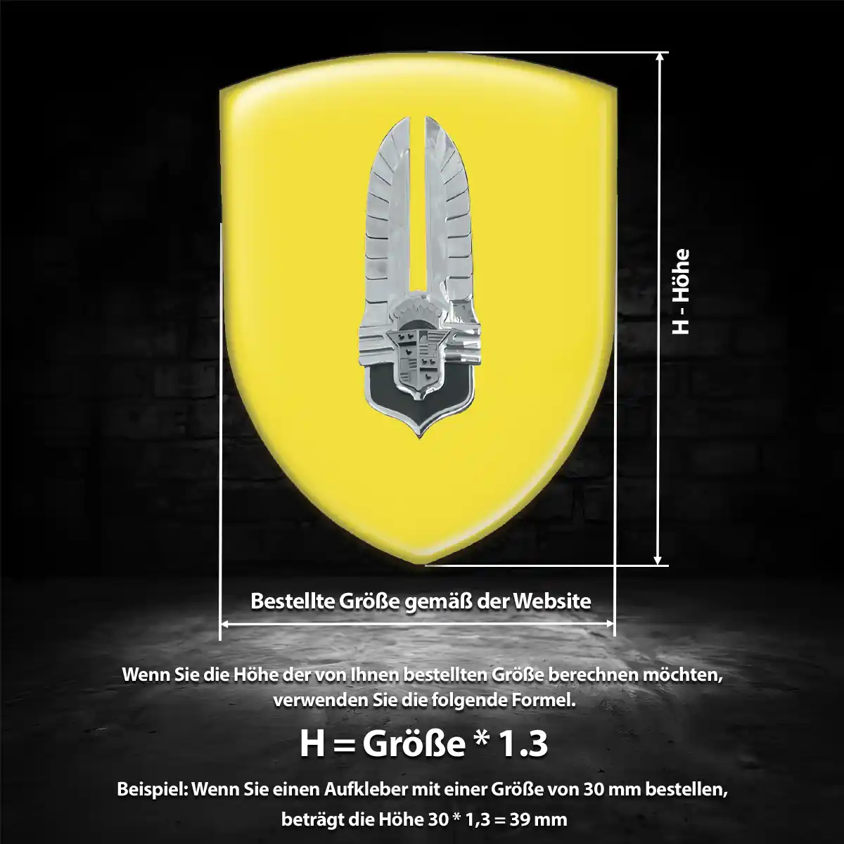 Cadillac Aufkleber Silikon Embleme Markenedition