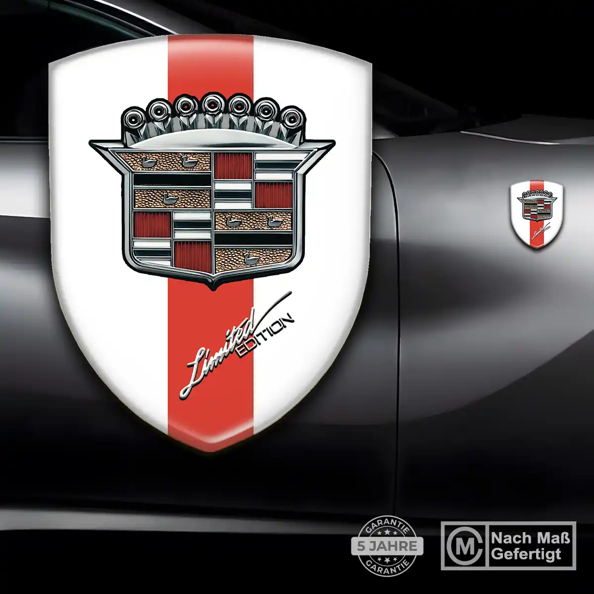 Cadillac Aufkleber Silikon Embleme Verlässliche Qualität