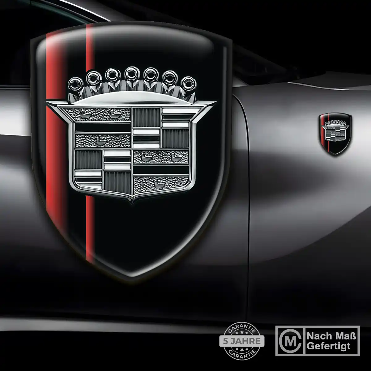 Cadillac Aufkleber Wappen Auto Ausdrucksstarkes Design
