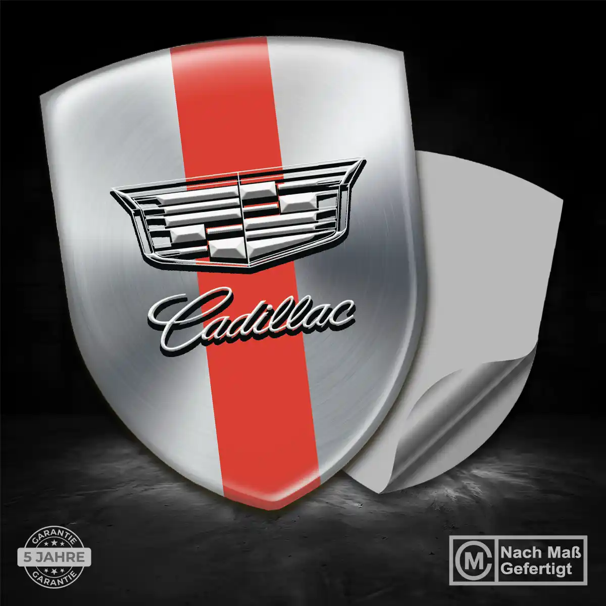 Cadillac Aufkleber Wappen Auto Edles Design