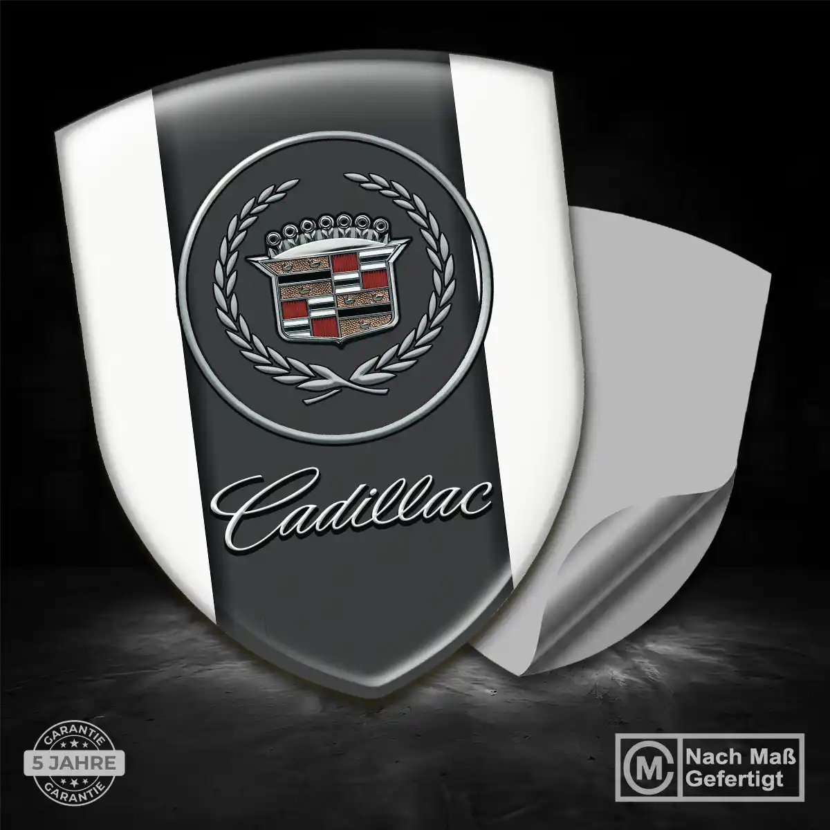 Cadillac Aufkleber Wappen Auto Exterieurdesign