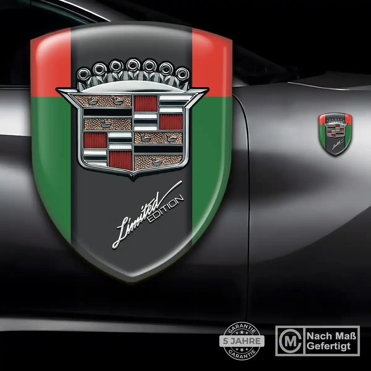 Cadillac Aufkleber Wappen Auto Höchste Qualität