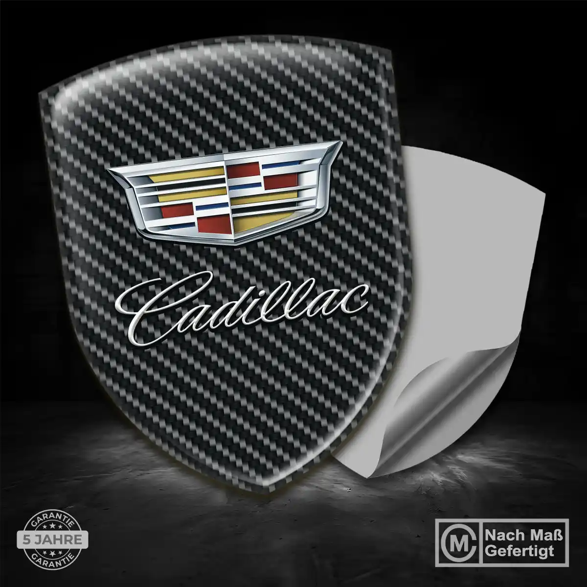 Cadillac Aufkleber Wappen Auto Interieurdesign