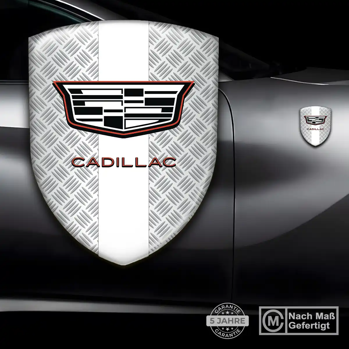 Cadillac Aufkleber Wappen Auto Premiumqualität