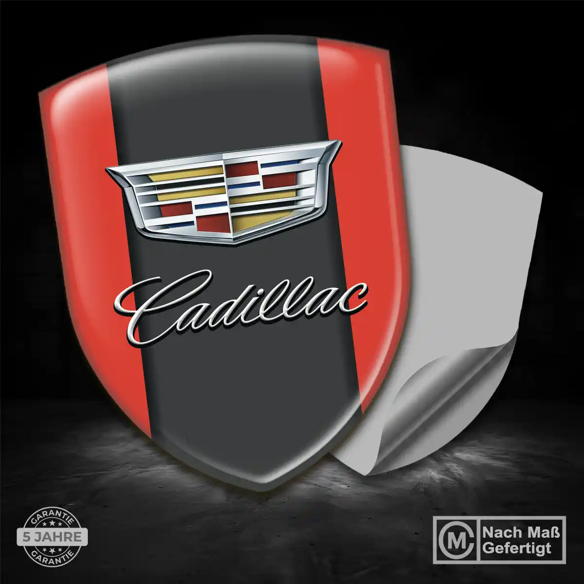 Cadillac Aufkleber Wappen Auto Spitzenqualität