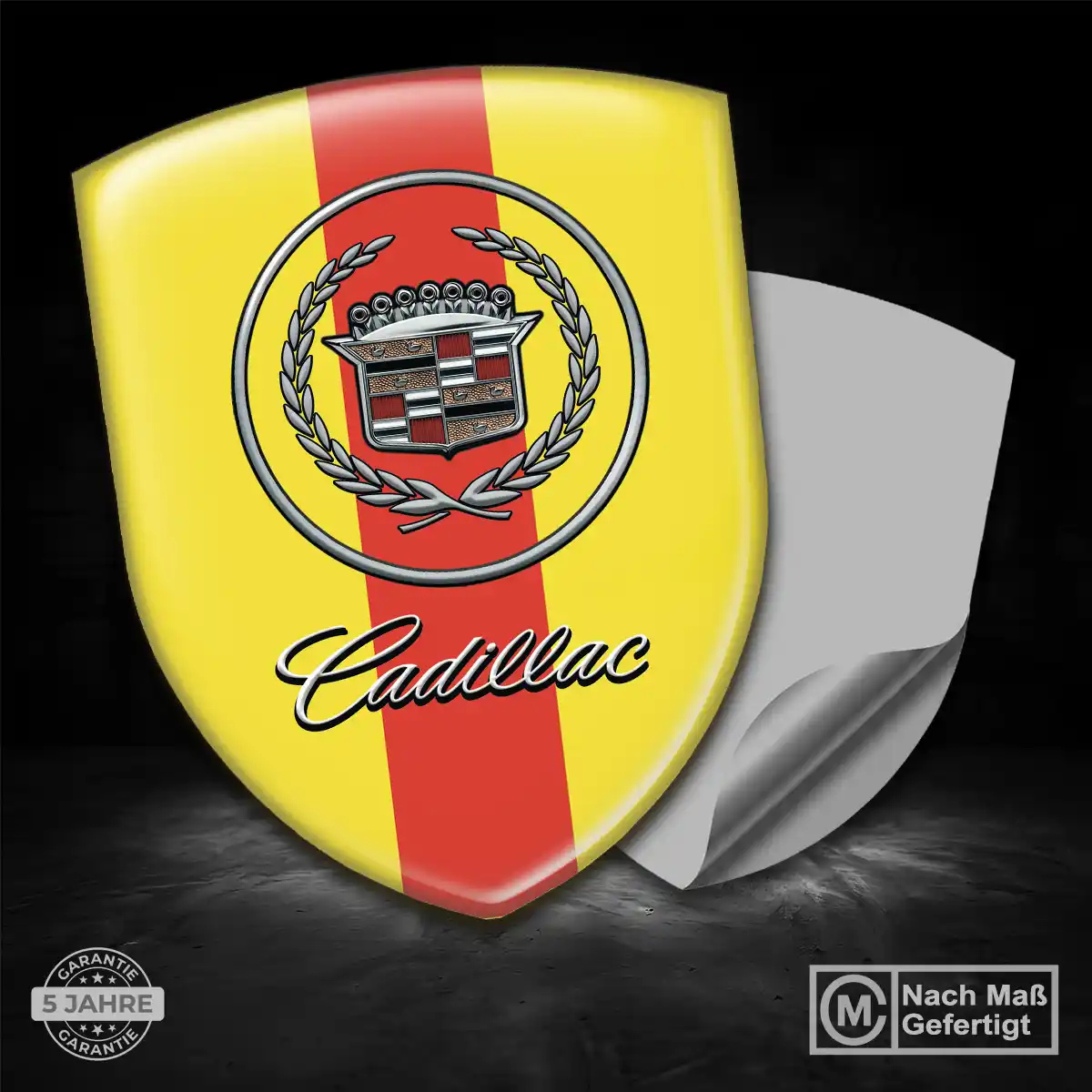 Cadillac Aufkleber Wappen Auto Tuningfahrzeug