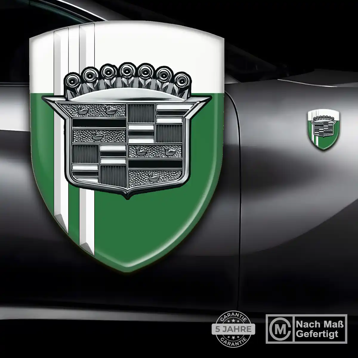 Cadillac Aufkleber Wappen Emblem Auto Modernes Design