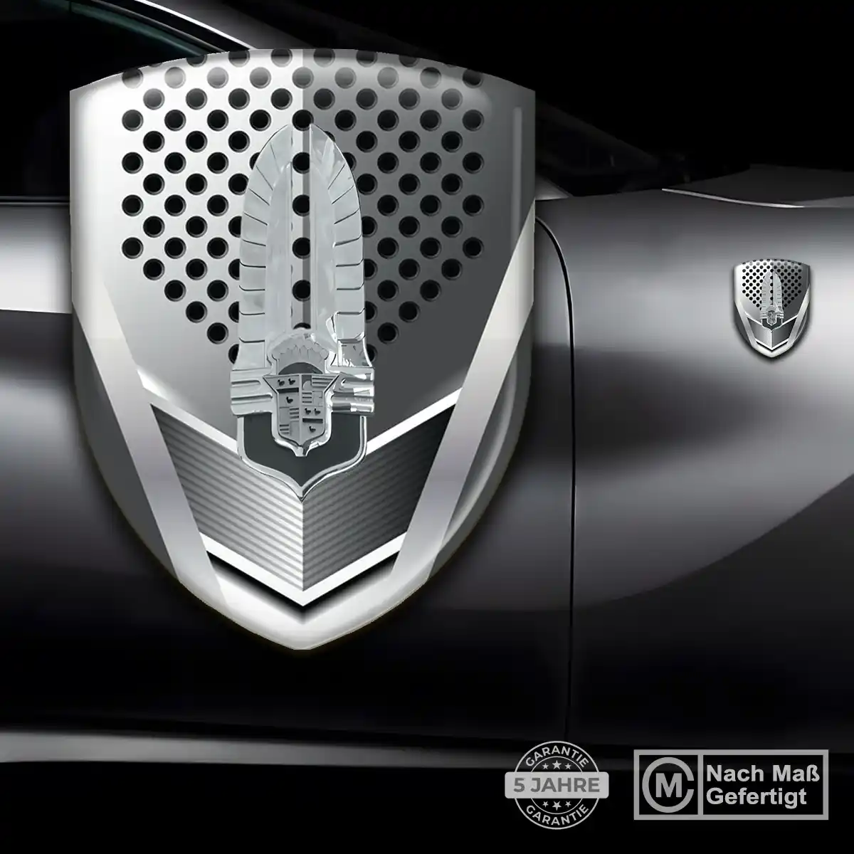Cadillac Aufkleber Wappen Emblem Auto Spitzenqualität