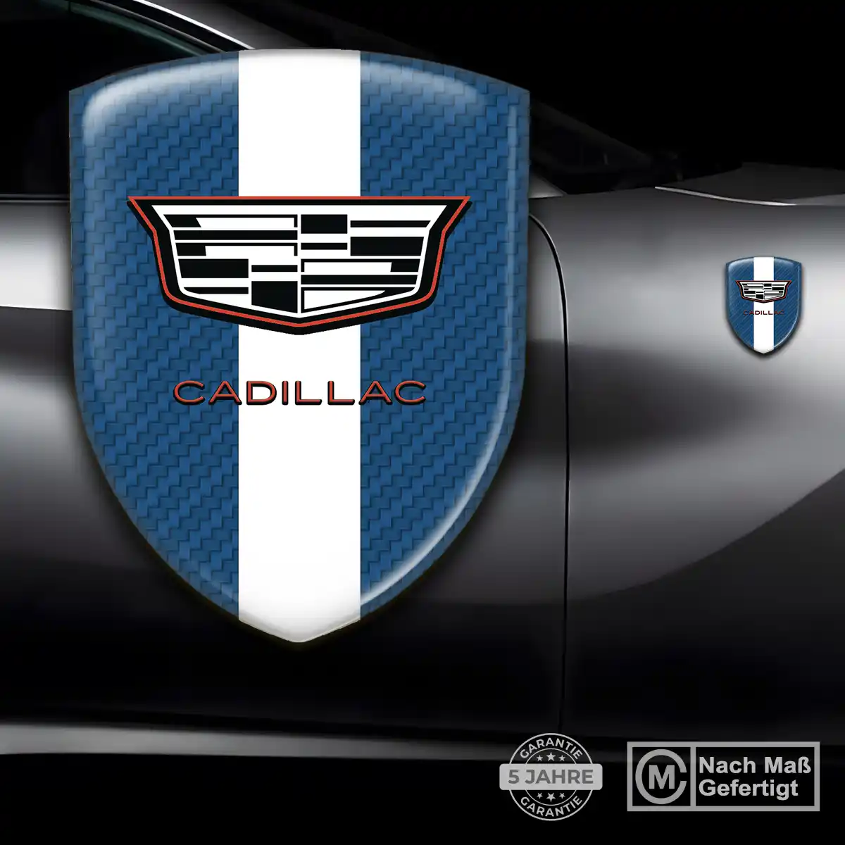 Cadillac Aufkleber Wappen Emblem Auto Tuningfahrzeug