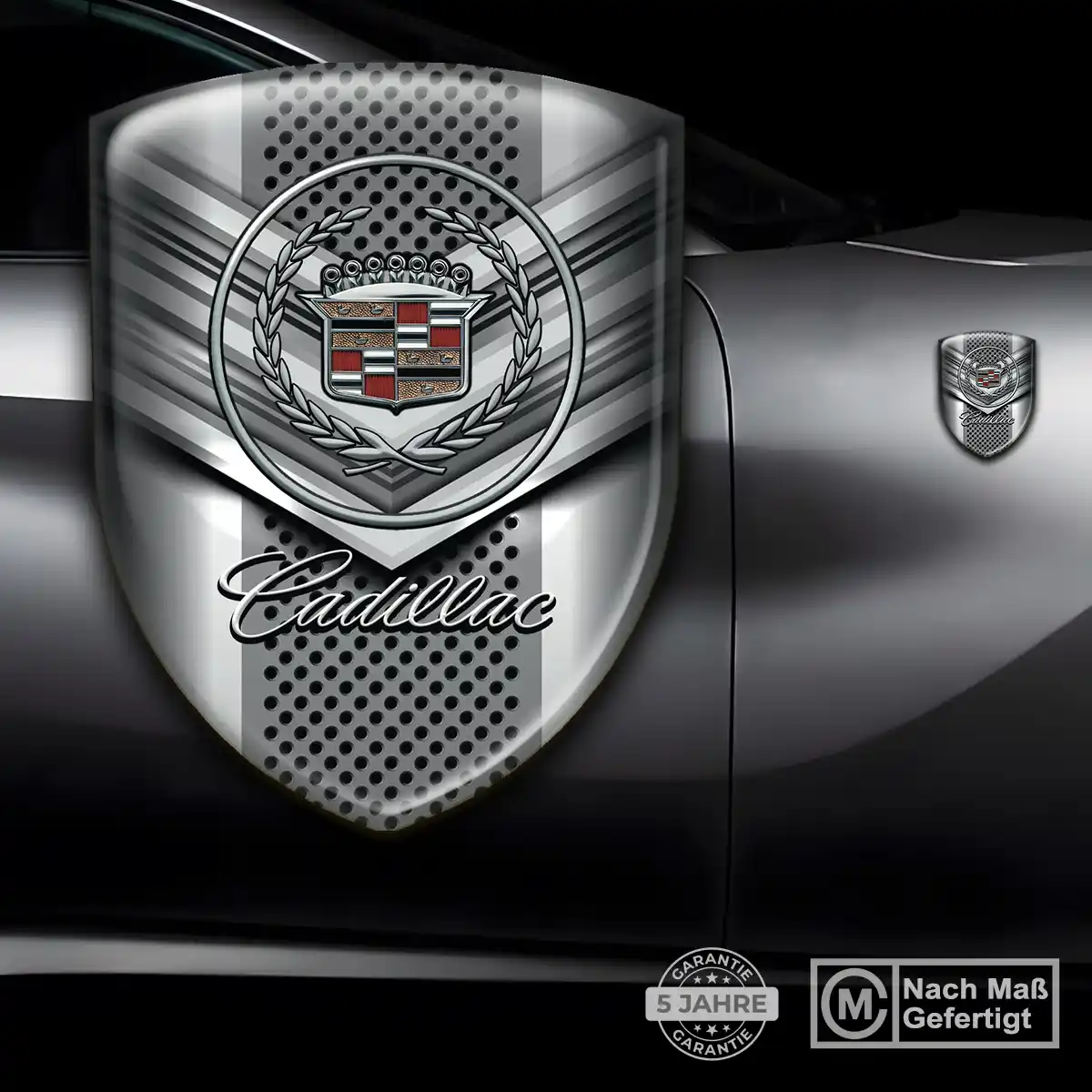 Cadillac Aufkleber Wappen Emblem Auto Verlässliche Qualität