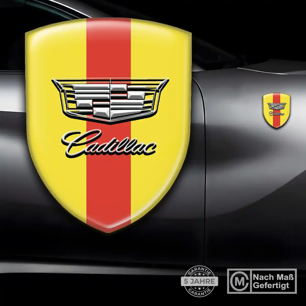 Cadillac Aufkleber Wappen Emblem Überzeugende Qualität