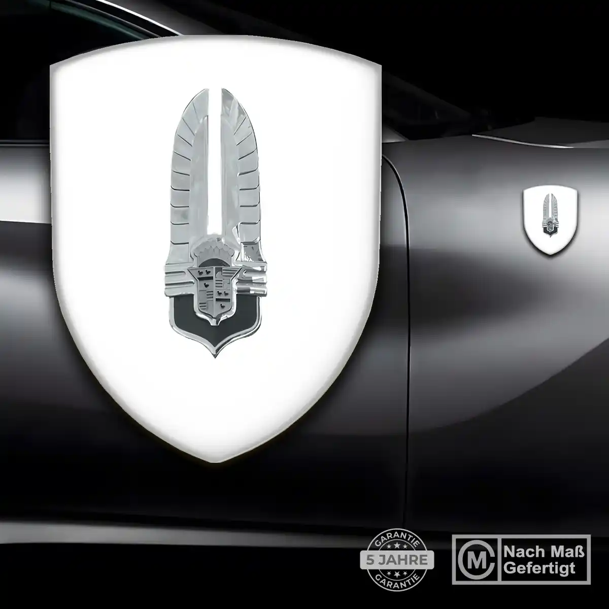 Cadillac Aufkleber Wappen Emblem Erstklassige Qualität