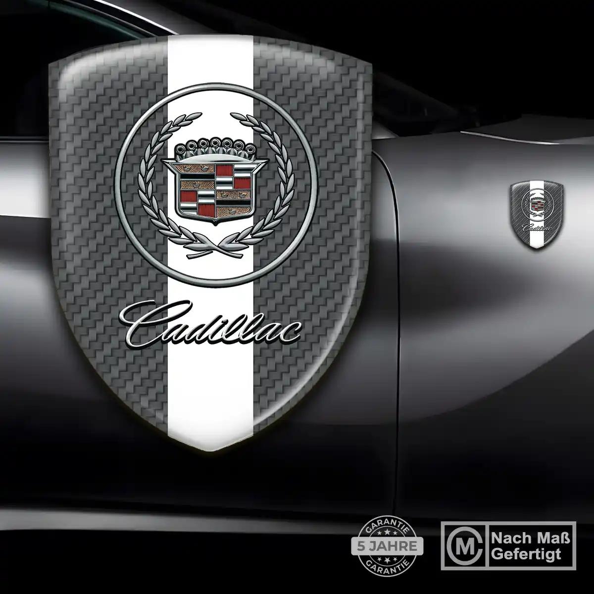 Cadillac Aufkleber Wappen Emblem Hohe Qualität