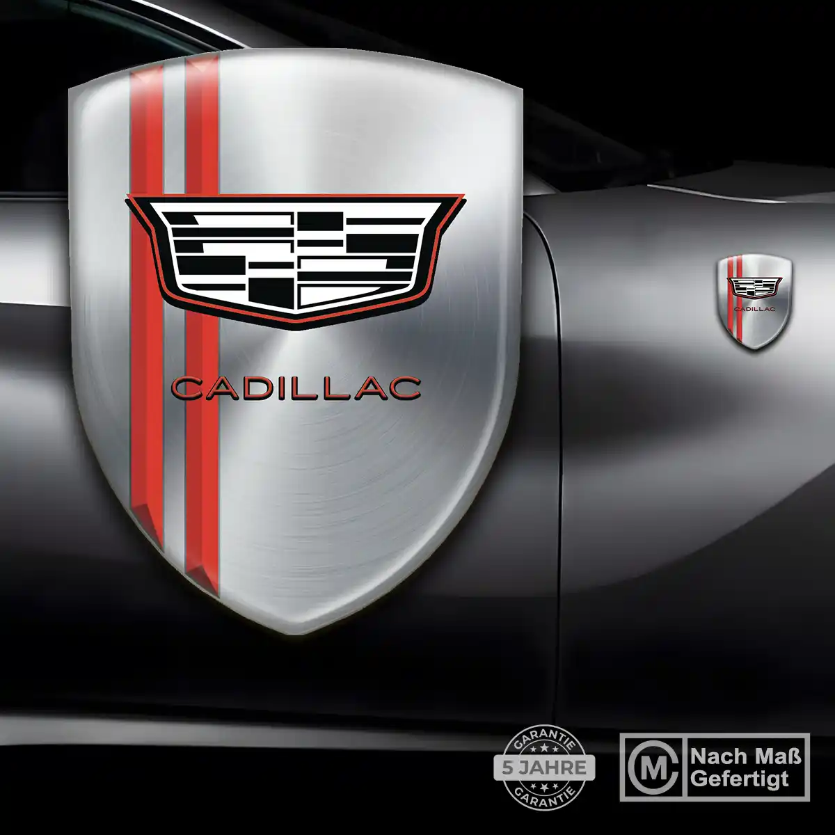 Cadillac Aufkleber Wappen Exklusiv-Edition