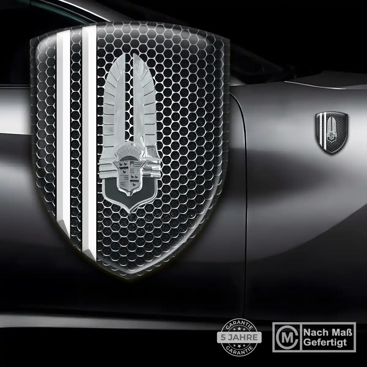 Cadillac Aufkleber Wappen Exterieurdesign
