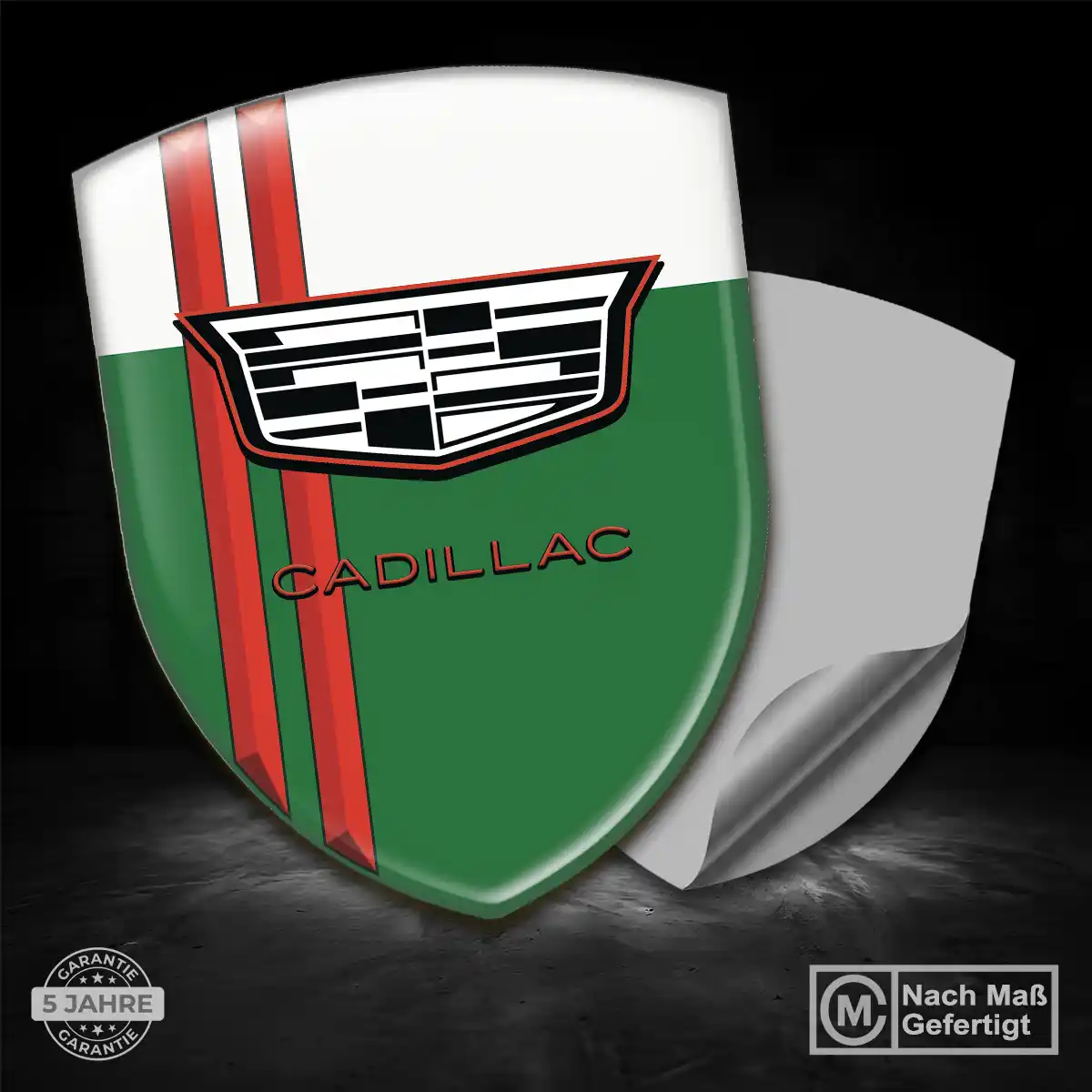 Cadillac Aufkleber Wappen Höchste Qualität