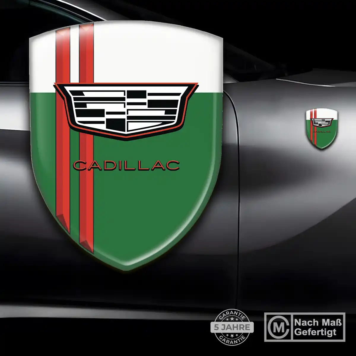 Cadillac Aufkleber Wappen Höchste Qualität