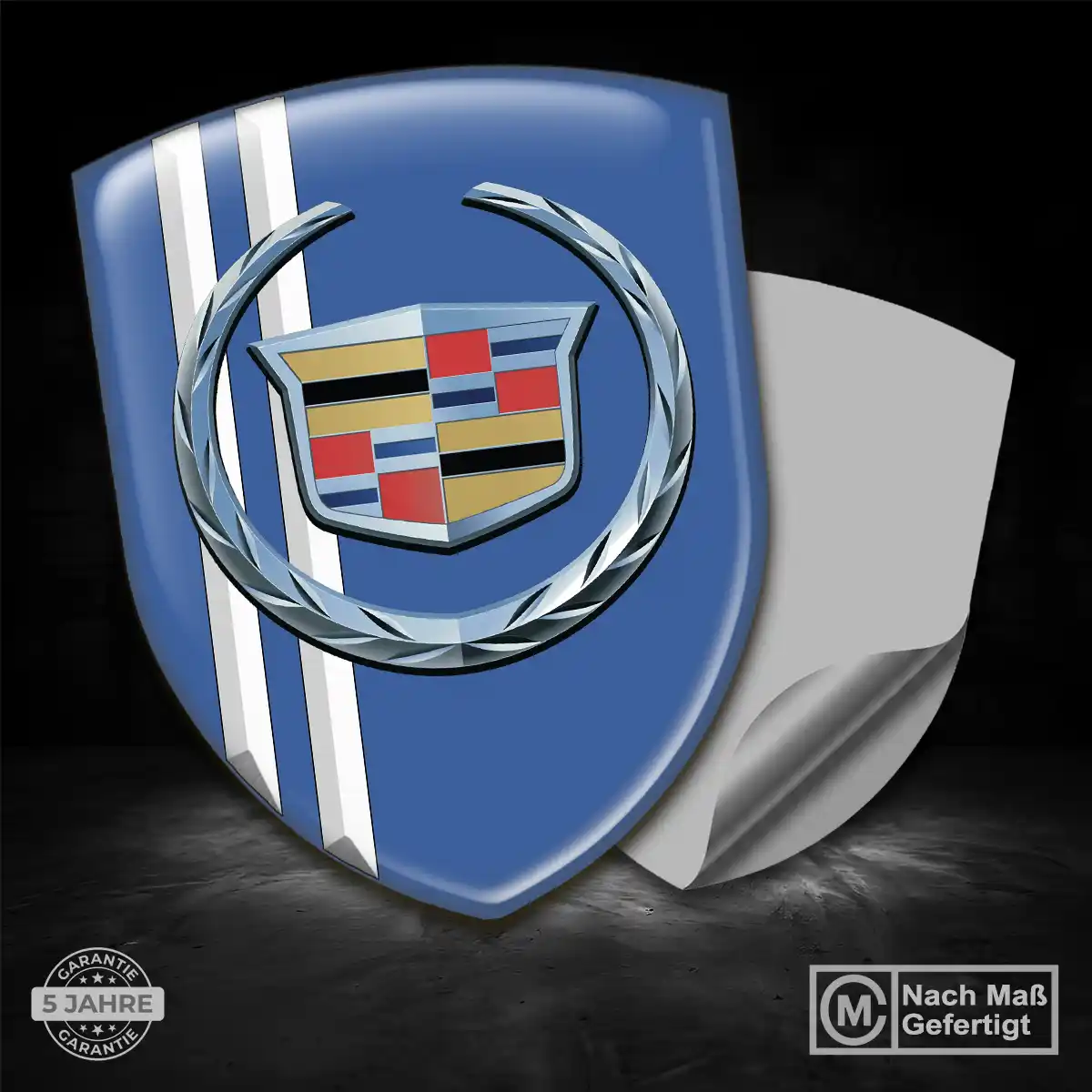 Cadillac Aufkleber Wappen Hohe Qualität