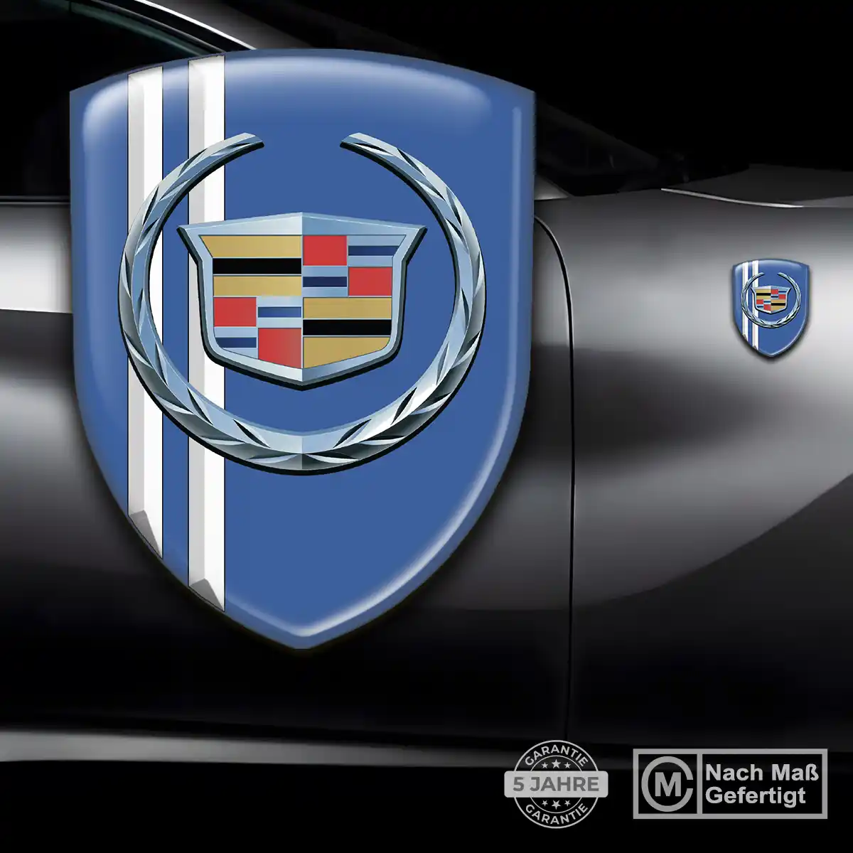 Cadillac Aufkleber Wappen Hohe Qualität