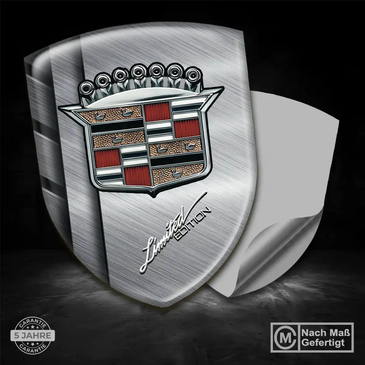Cadillac Aufkleber Wappen Markenedition