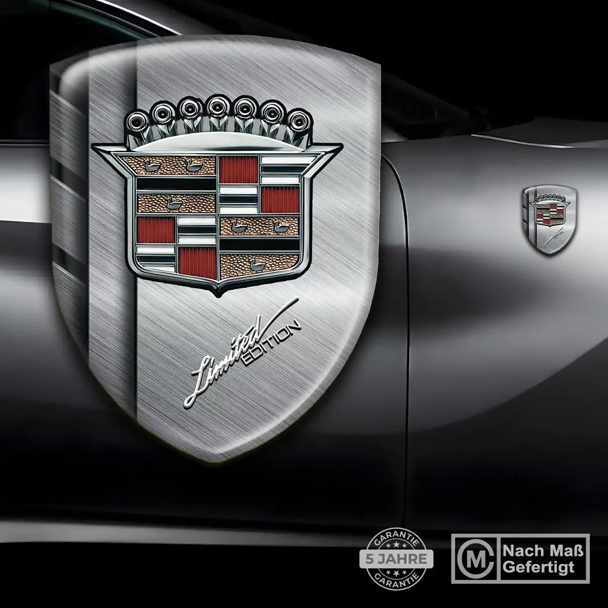 Cadillac Aufkleber Wappen Markenedition