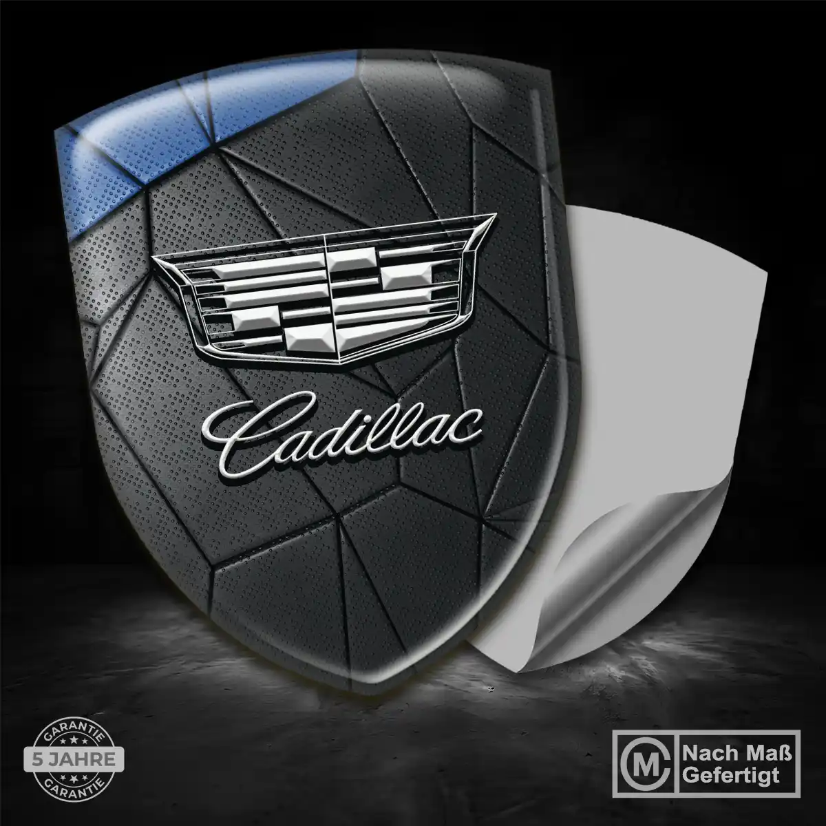 Cadillac Aufkleber Wappen Modernes Design
