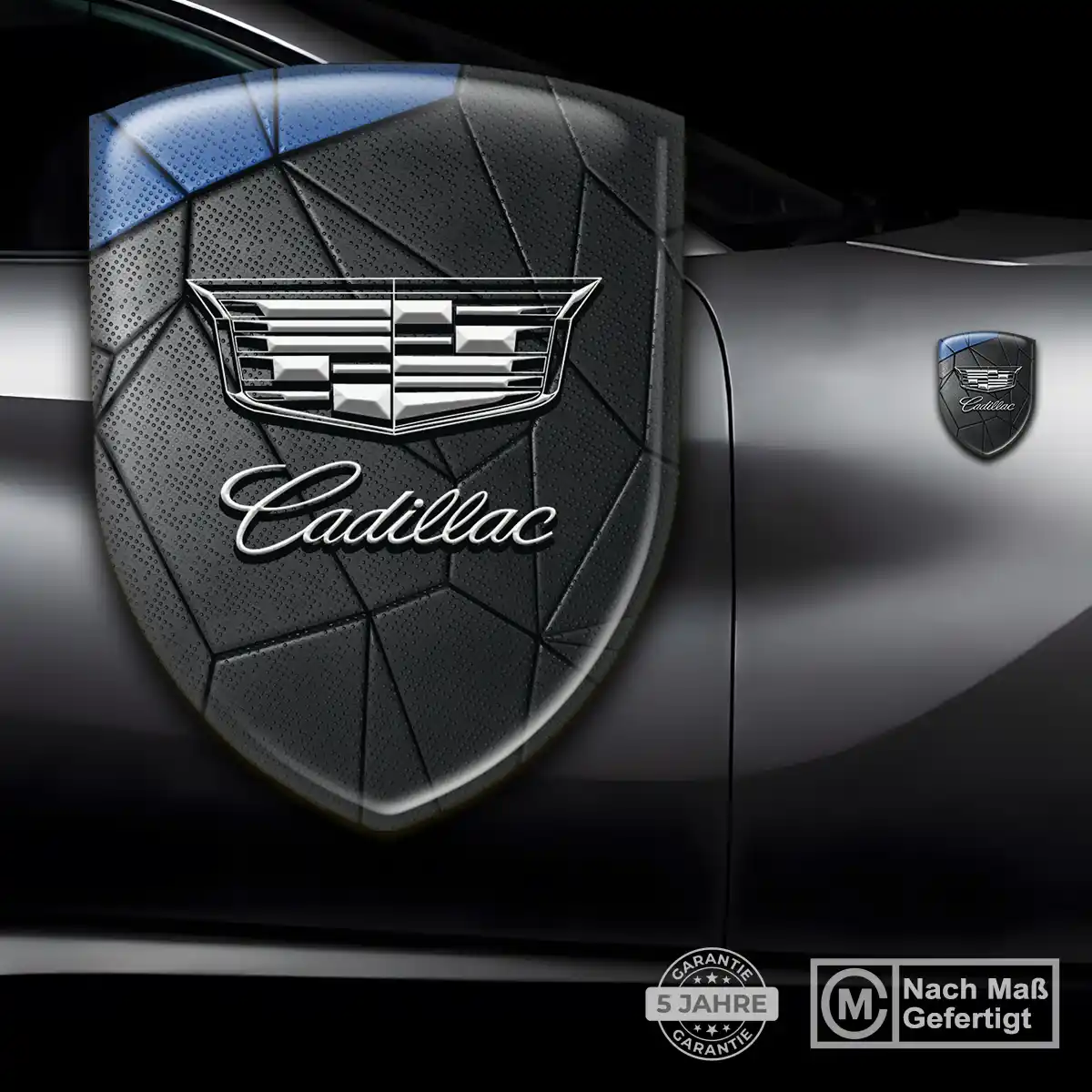 Cadillac Aufkleber Wappen Modernes Design