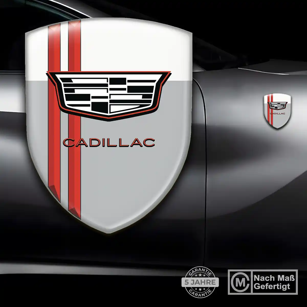 Cadillac Aufkleber Wappen Premiumqualität