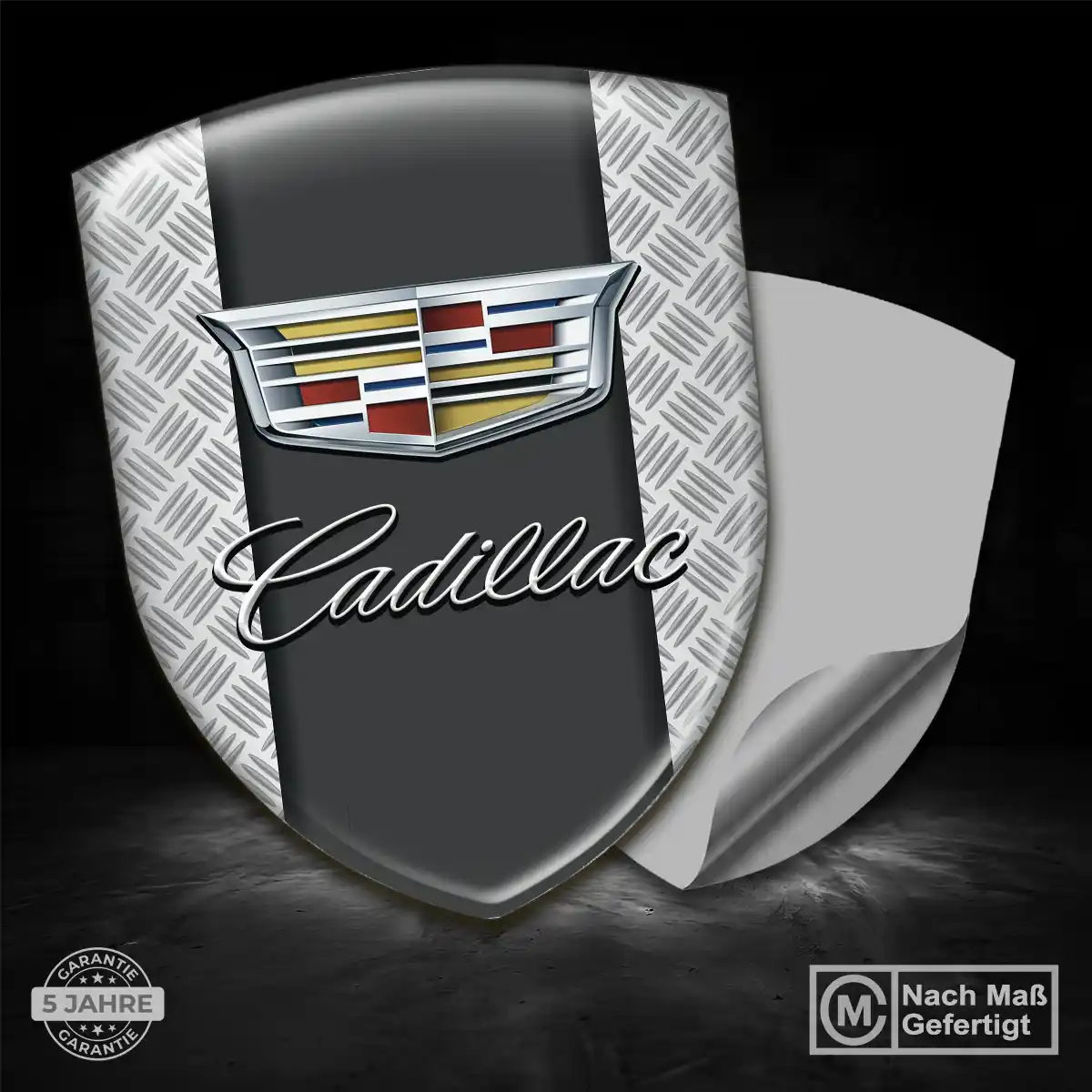 Cadillac Emblem Aufkleber Ausdrucksstarkes Design
