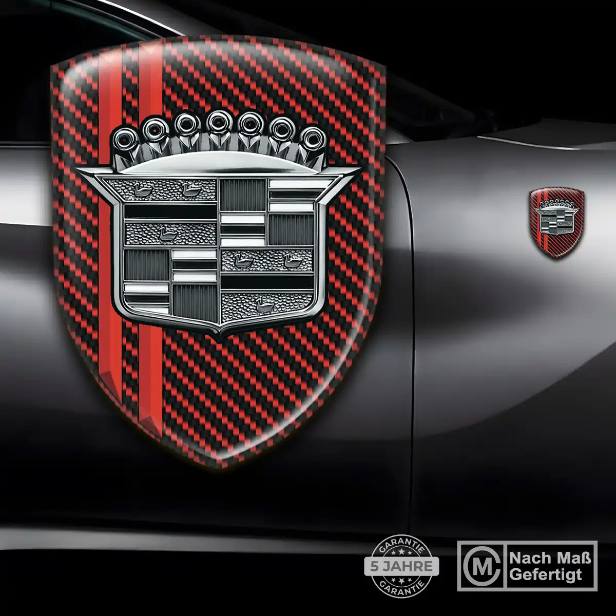Cadillac Emblem Aufkleber Auto Anspruchsvolles Design