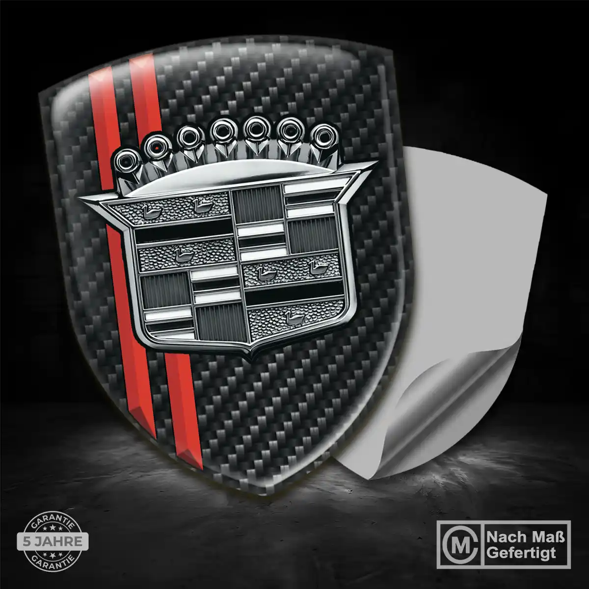 Cadillac Emblem Aufkleber Auto Edles Design